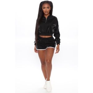 NWT Hoodie & Short Set